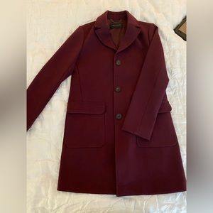 Ann Taylor small Burgandy coat